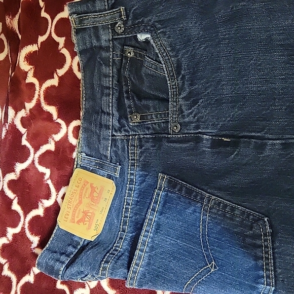 Boys 505 regular Levi Jeans regular 16 - Picture 2 of 4